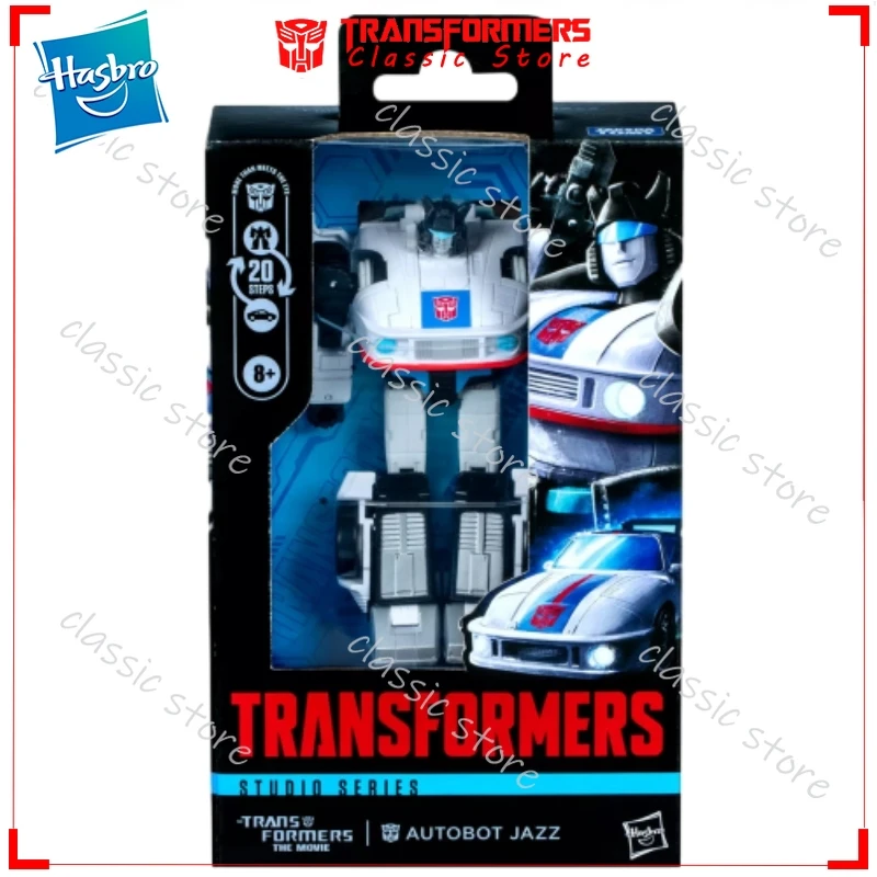 Op voorraad Klassieke Hasbro Transformers Toys Studio Series SS-86 Autobot Jazz-actiefiguren verzamelgeschenken