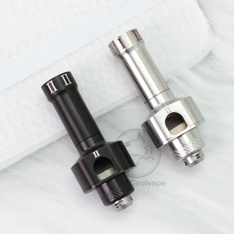 WOLFCOOLVAPE NT2U สไตล์ RBA Bridge สําหรับ BB Billet Boro Mod Vape 8 Air Pins 1.0 - 4.0 มม. Rebuildable Tank Atomizer