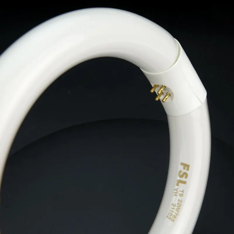 22W White Light Energy-saving Light Bulbs Circular Lamp for Magnifier Microscope with Diameter 200mm