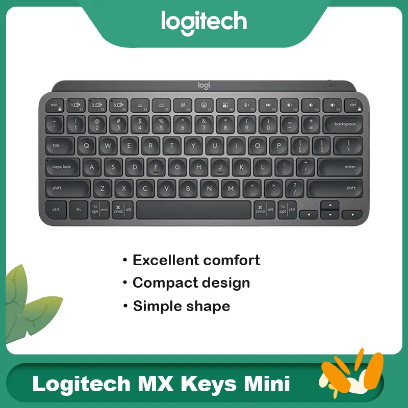 Logitech MX Master Series MX Keys Mini Wireless Bluetooth Backlit Keyboard 79Keys Type-C for Mac iPad