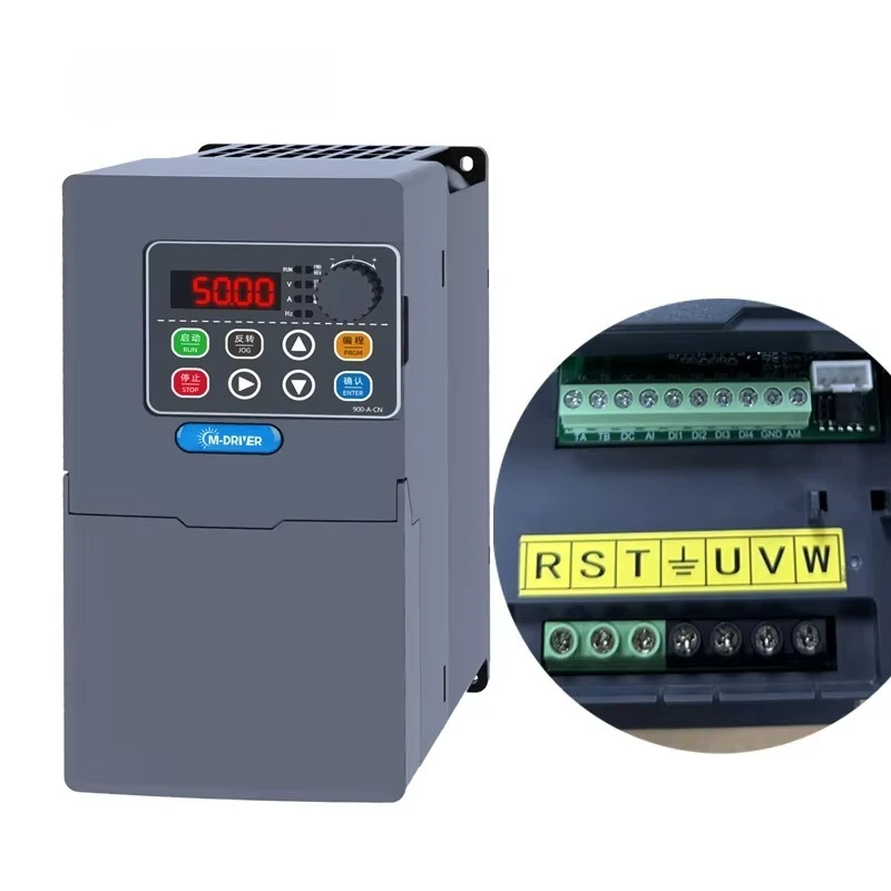 Single Phase 1.5KW VFD 220V Vector Control Variable Frequency Converter for Industrial Motor Applications