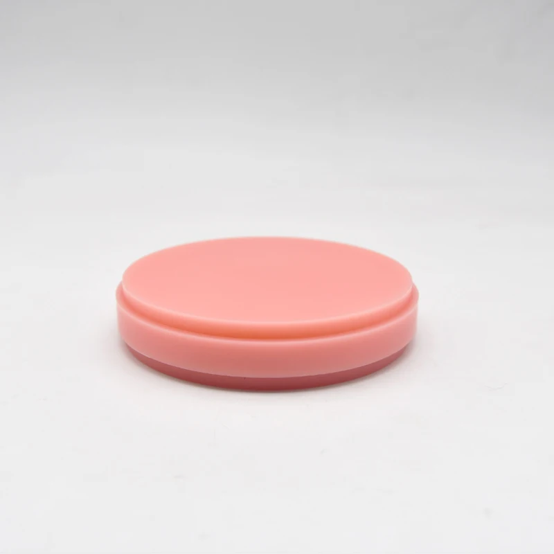 Pink Flexible Soft PMMA Acetal Blocks 98*14/16/18mm for Dental Lab