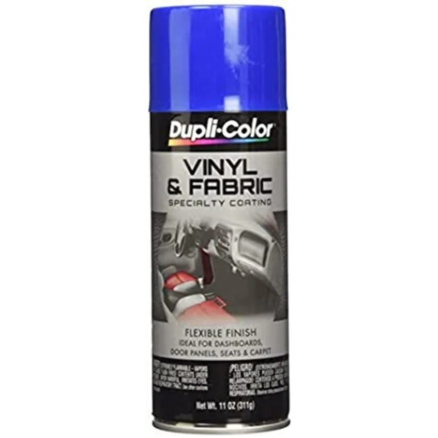 

HVP102 Blue Vinyl and Fabric Coating 11-Oz. Aerosol Pack of 1 for Outdoor Furniture Protection with Durable Finish