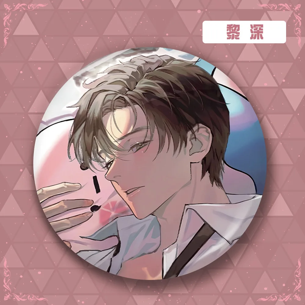 58 мм игра Love and Deepspace Xavier Sylus Qin Che косплей значок булавка SPTE жесть Broe Pin SPTE жестяная брошь ﻿   Опора