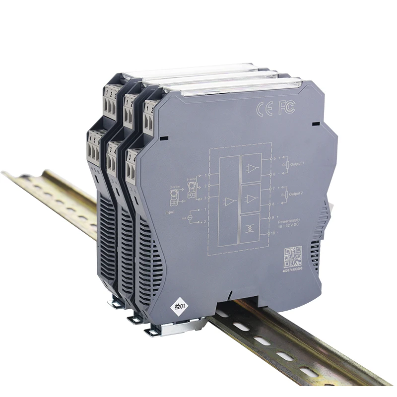 Ex-proof RTD pt100 signal transmitter Intrinsic Isolated signal Safety Barrier temperature transmitter for hazardous area