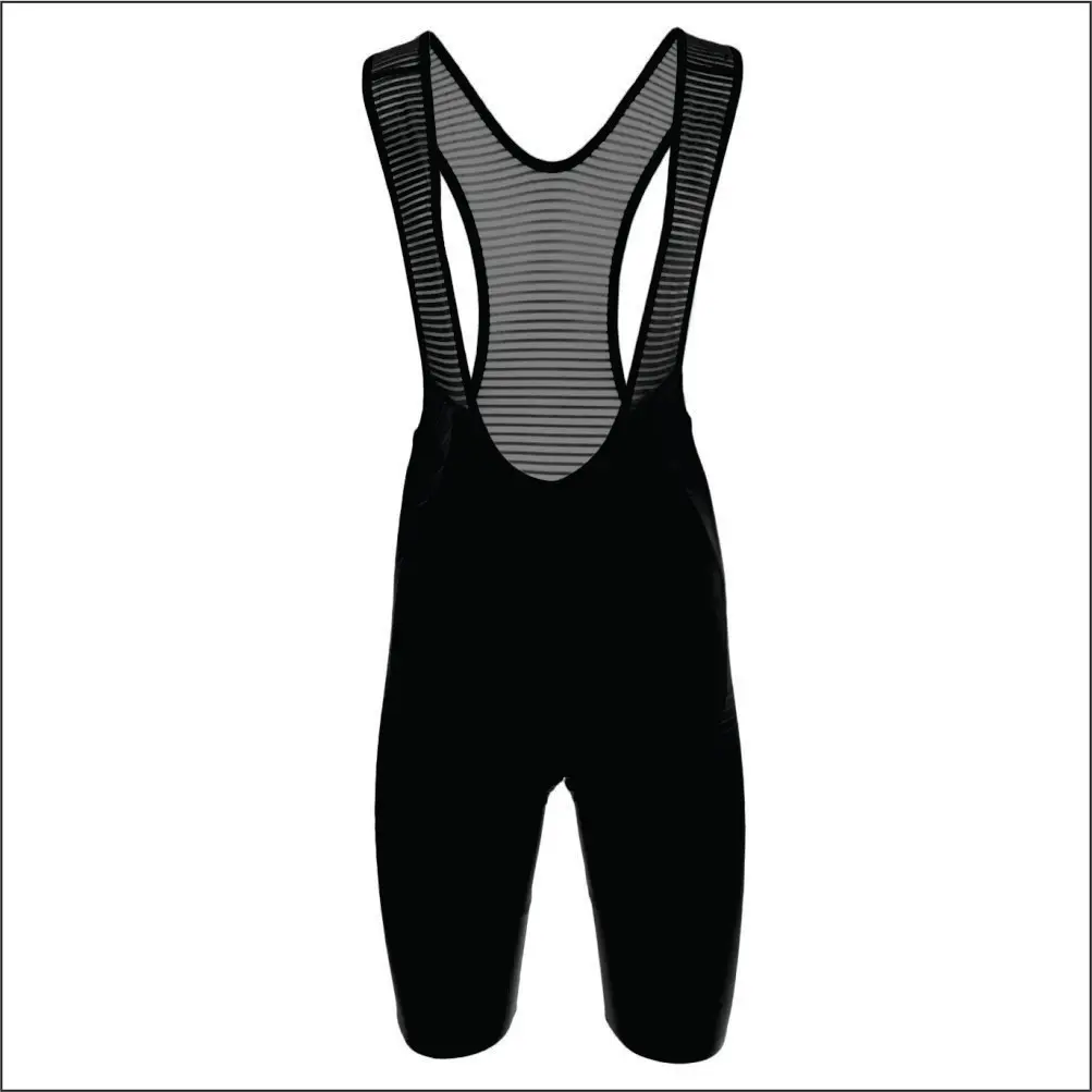 New Arrival Customized Cycling Bib Shorts Men Padded Anti Bacterial Spandex Nylon Mesh Short