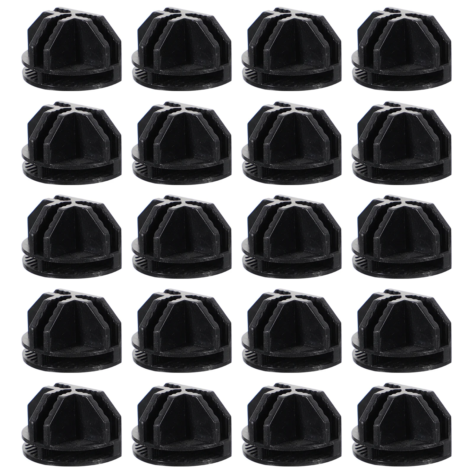 20 قطعة أرفف تخزين مكعبة موصلات ABS البلاستيك اتصال آمن سهلة التجميع تفكيك إعادة استخدام خزائن المنزل #4