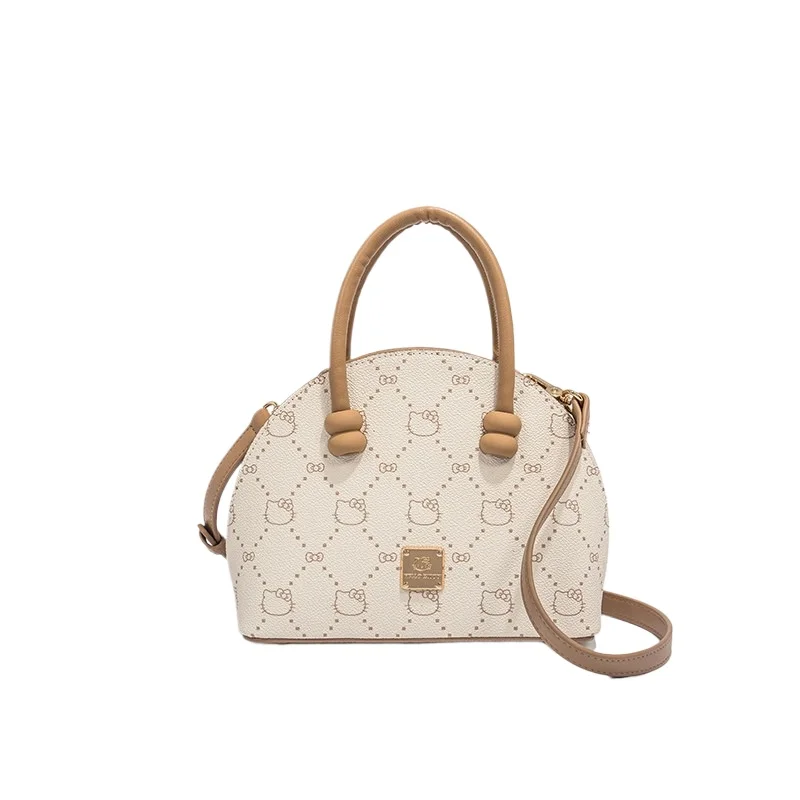 

Hello Kitty Shoulder Bag Handbag for Women Luxury Purse Fashion Full Print Versatile Crossbody Elegant Style Daily Use