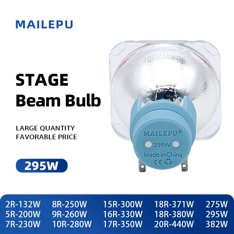 1PCS/Lot 14R Lamp SIRIUS HRI 295W Moving head beam light bulb Replaceable with MSD Platinum Sharpy 14R 295w Lamp
