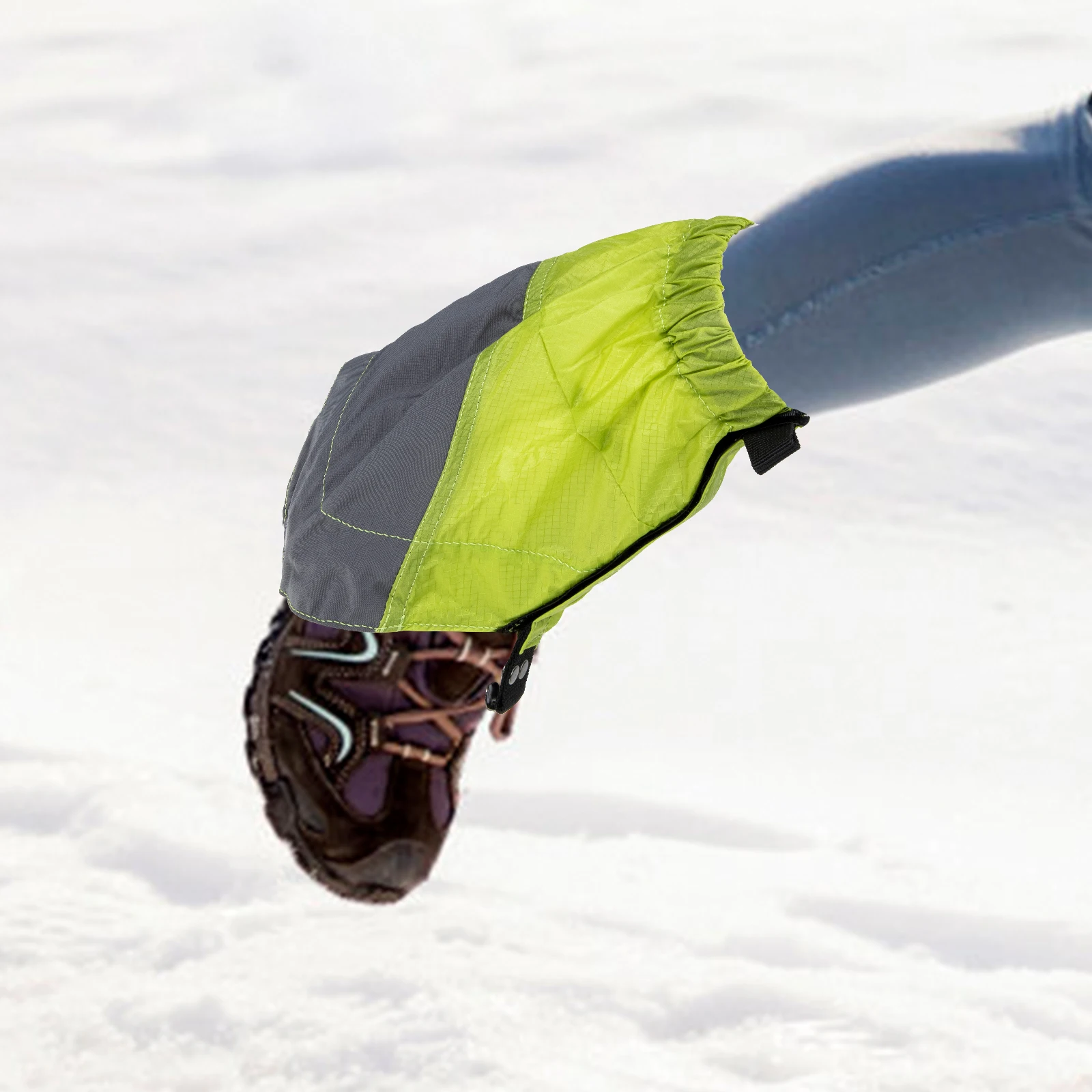 

Waterproof Dust-Proof Ankle Gaiters Snow Hiking Foot Covers Adjustable Outdoor Low Gaiters for Shoes Walking Travel