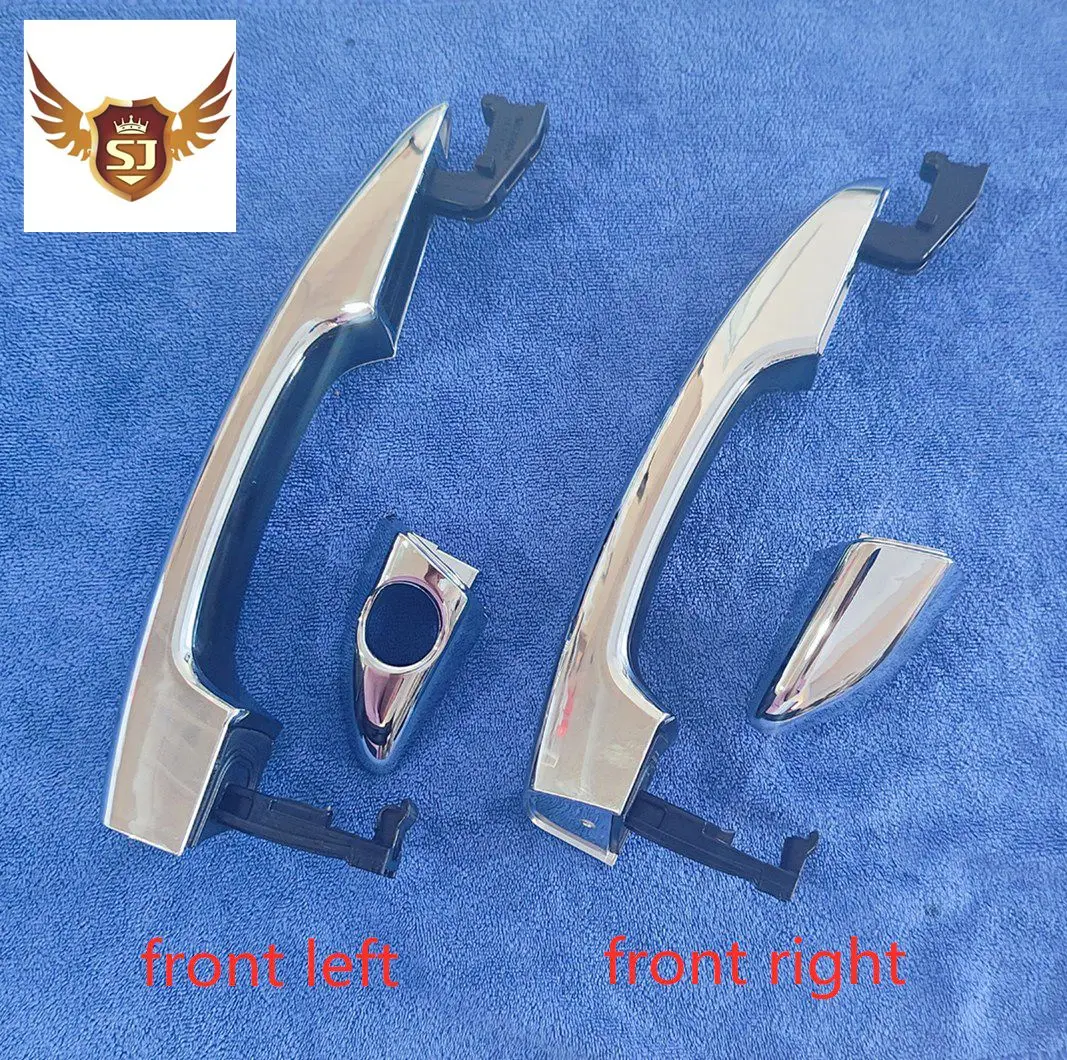 Exterior Door Handle for Hyundai Sonata 2015-2019, Front Left and Right Chrome