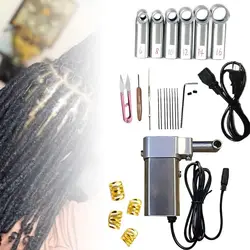 Dreadlocks Maker with 6 Head, Electric Dreadlock Machine for Loc, Mini Handheld Dreadlock Crochet Braiding Machine