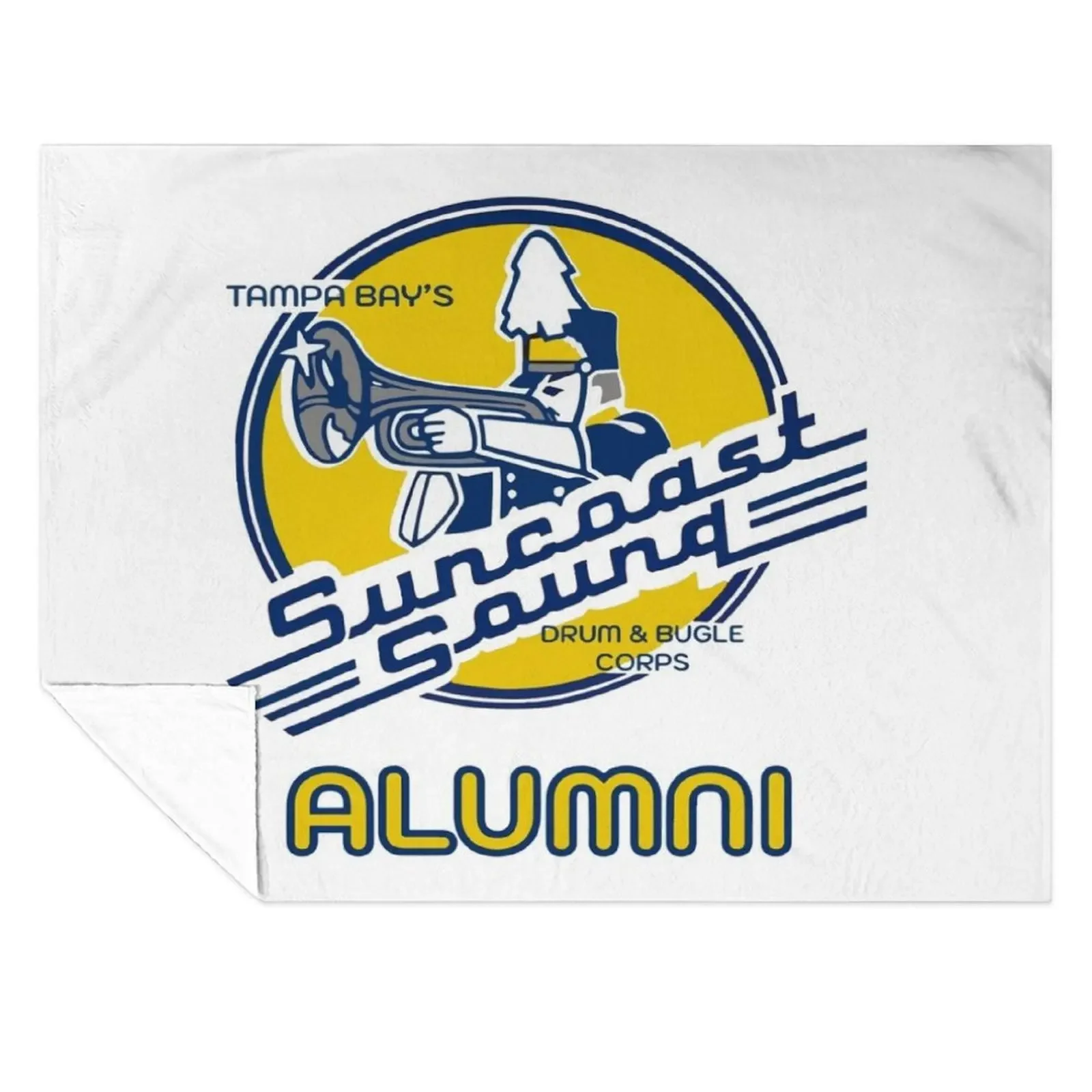 

Suncoast Sound Alumni Throw Blanket Sofa Quilt For Decorative Sofa Bed Fashionable Luxury Throw Blankets
