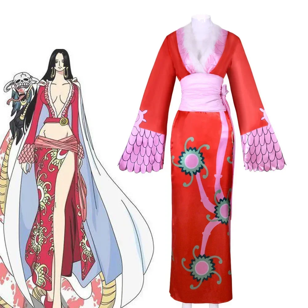 

Anime Cosplay Boa Hancock Famale Costume