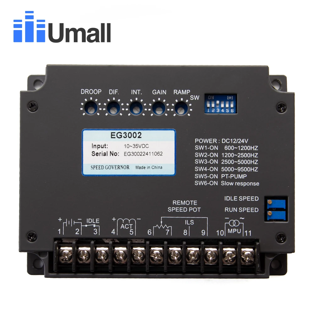 عدة Xeon EG3002 وحدة تحكم السرعة LIXISE EG3002 المحرك العالمي المحرك التلقائي المحافظ الإلكتروني