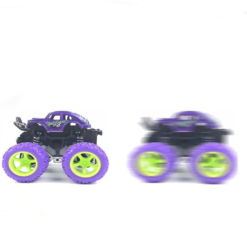 Big Wheel Monster Truck 360 gradi Flipping Car inerzia potenza di attrito SUV pressofuso giocattoli da esterno per bambini ragazzi regali di compleanno