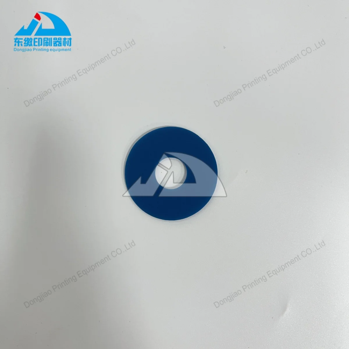 لقطع غيار ماكينات طباعة الأوفست عالية الجودة مصاصة مطاطية استبدال قطع الغيار مصاصة مطاطية زرقاء 38x13x0.8 مللي متر