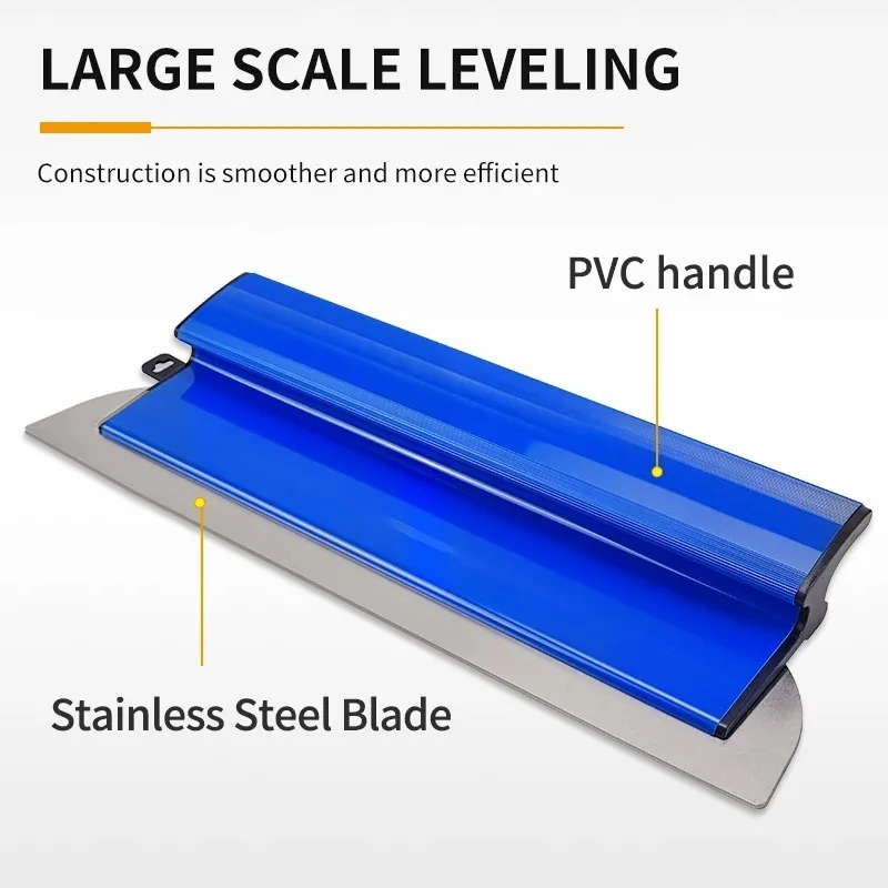 120cm Stainless Steel Putty Drywall Smoothing Tools Portable Spatula Painting Finishing Tool Painter Plastering Tool Blade