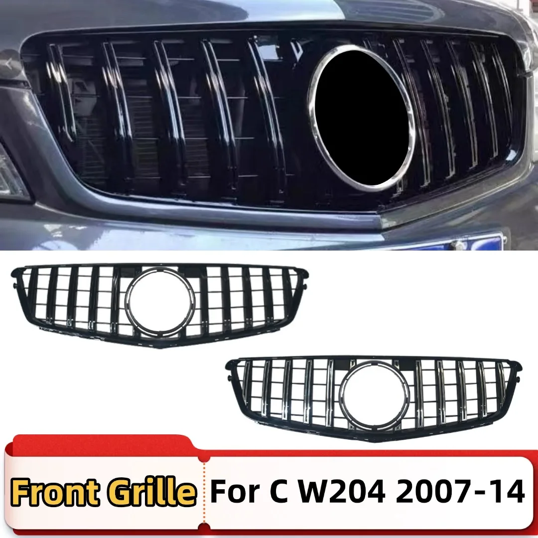 

Mask Grid Front Bumper Grille Grill Tuning Inlet Mesh For Mercedes Benz C class W204 C204 2007-2014 C180 C200 C250 C300 GT Style