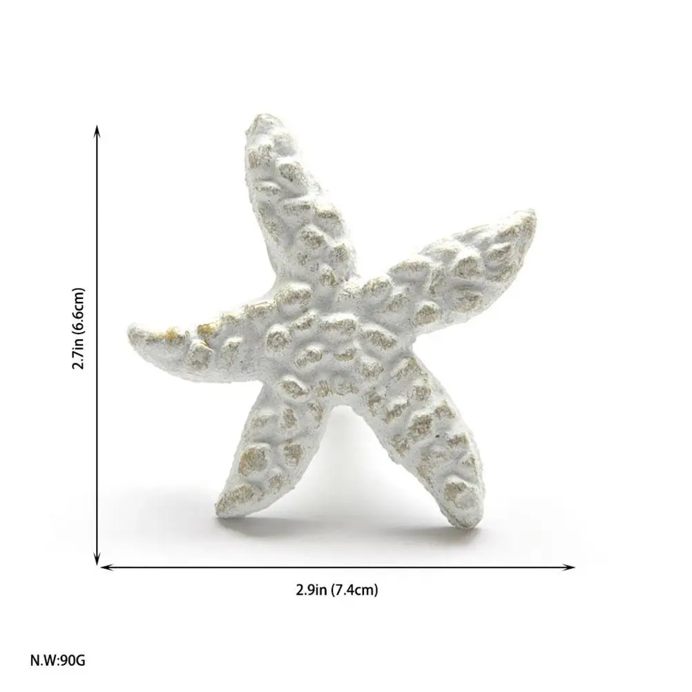 

4 Pcs Marine Animal Cabinet Knobs Pull H Iron Door Knobs Drawer H Modern Style Home Decoration Gifts