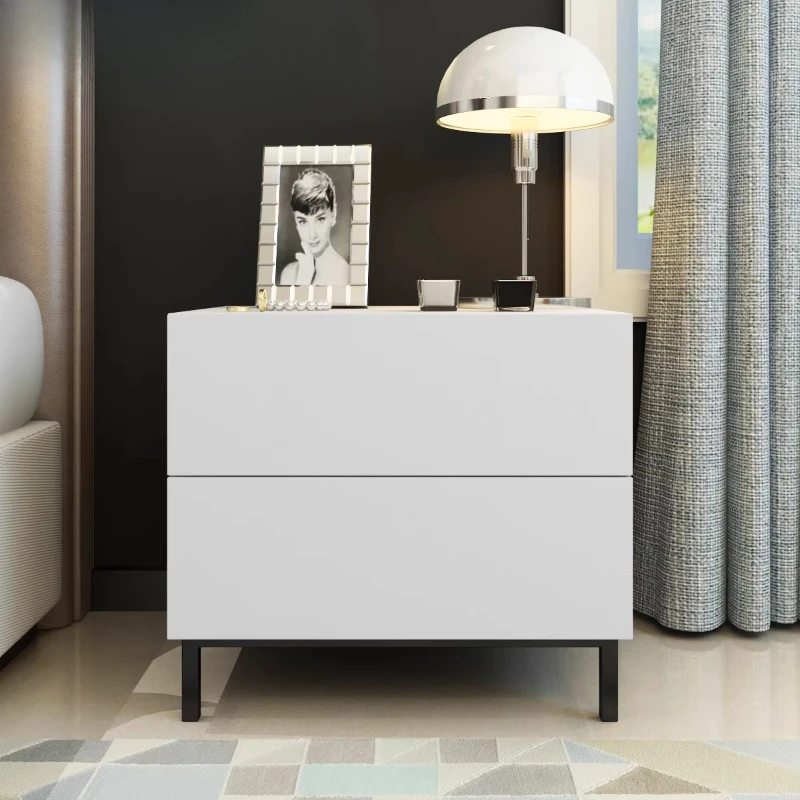 

Bedside table Modern simple bedside table Multifunctional bedroom storage three four five chest cabinet