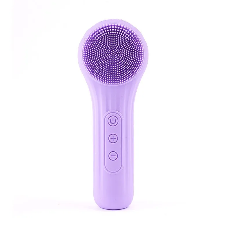 

Silicone Electric Facial Cleansing Brush Photon Rejuvenation Facial Cleanser Waterproof Beauty Massager Facial Cleaning Brush