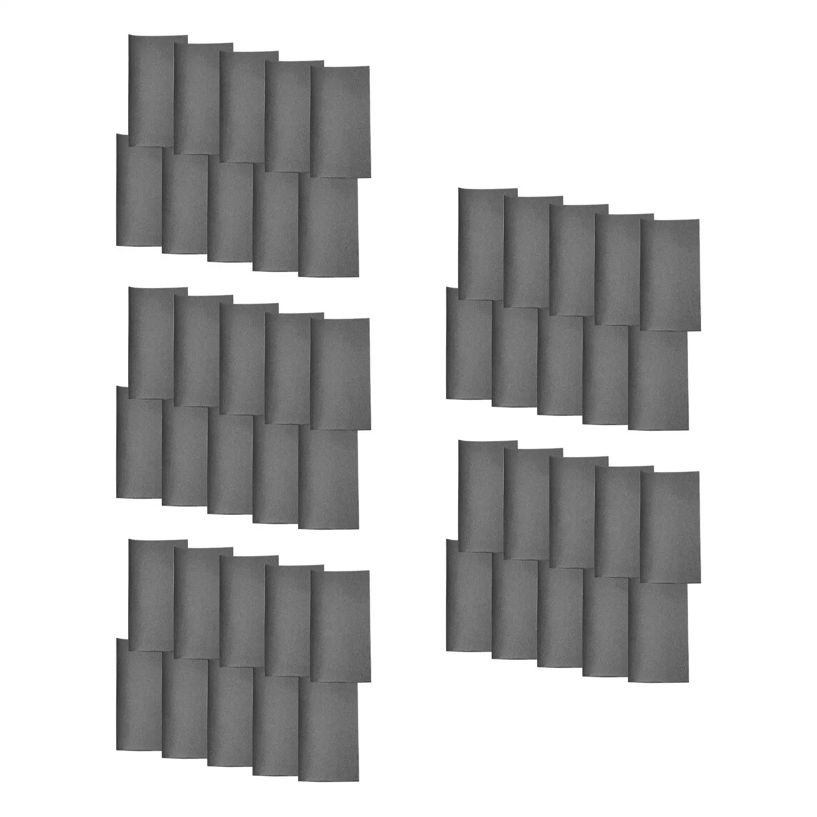 

10 Pieces Billiard Cue Polishing Papers Versatile Pool Stick Shaft Sandpapers Cue Cleaning Tools Billiard Equipment Accessories