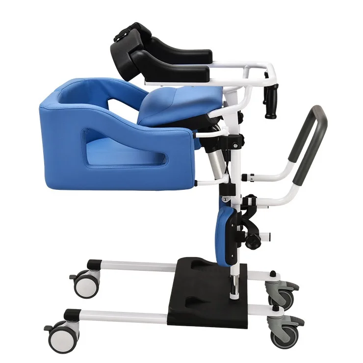 

Wholesale Medical Portable Electric Hydraulic Toilet Wheelchair Move Elderly Patient Nursing Transfer Lift Commode Chair