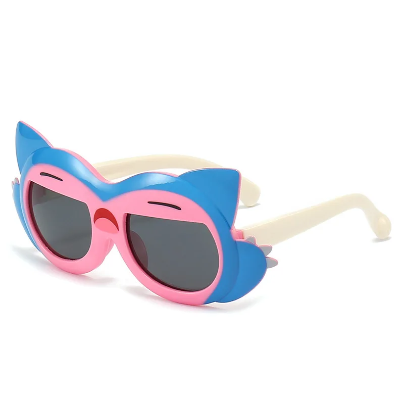 Kids Cartoon Polarized Cute Colors Acrylic Sun Flower Sunglasses UV400 Baby Girls Outdoor Protection Sunglasses Kids Sun Glasses