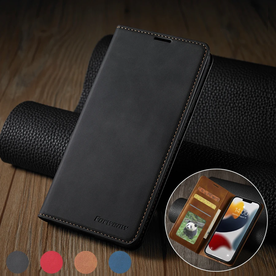 Wallet Dream Suction Leather Case For iPhone SE2020 13 Pro Max 13 Mini 12 Pro Max 11 Pro Max X XS XR XSMax 8 7 Plus 6 6S Plus 5S