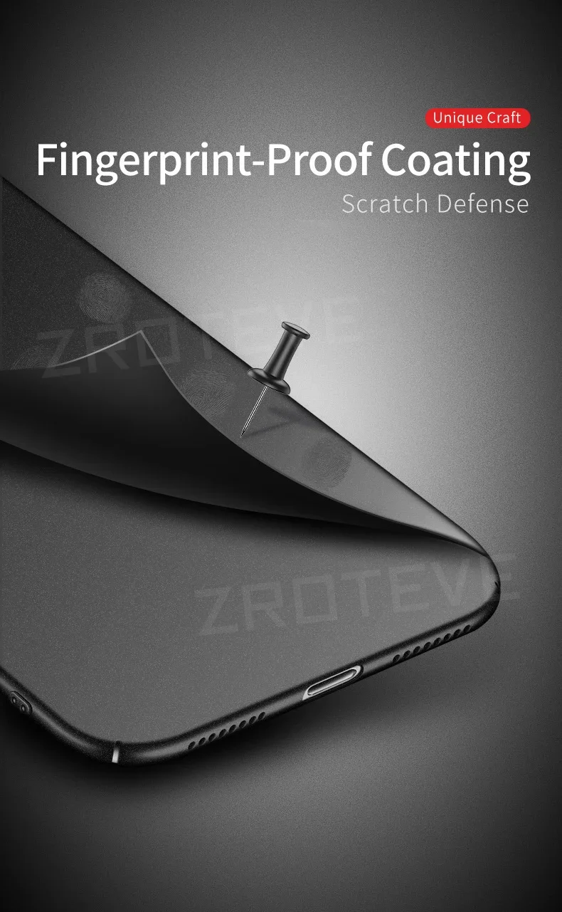 SE 2022 Hülle Zroteve Ultradünne Harte PC Matte Hülle für iPhone 7 8 Plus SE 2020 2 3 SE2 SE3 iPhone SE iPhone 7 iPhone 8 Handyhülle – Detail 10