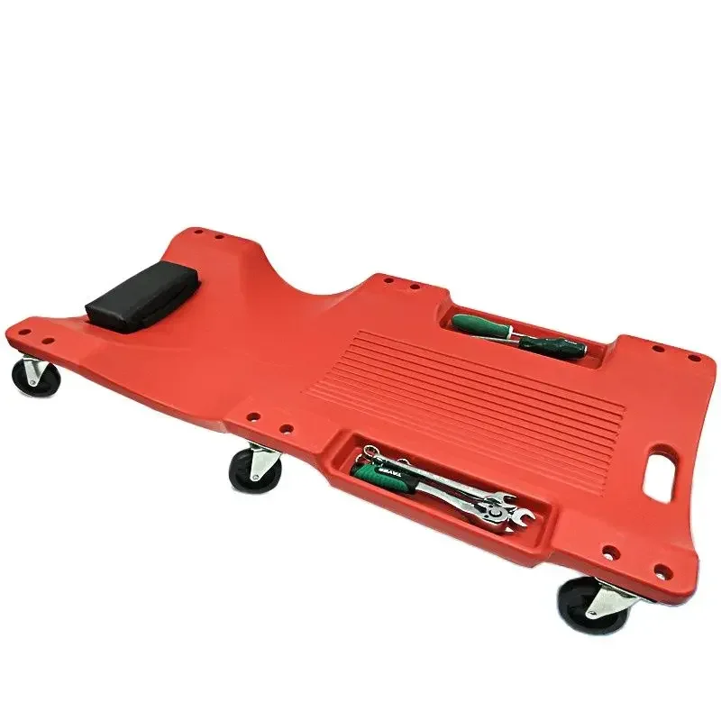 36 Inches Car Repair Deck Lying Board Auto Repair Auxiliary Tools LED Light Board Universal Wheel Auto Repair Parts