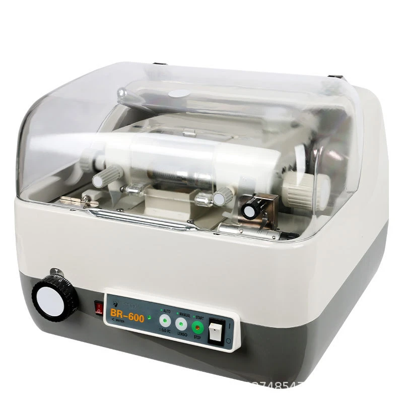 Semiautomatic Lens Edger Lens Grinder Cutter Glass Polishing Machine Beveling Machine For Glasses Lens