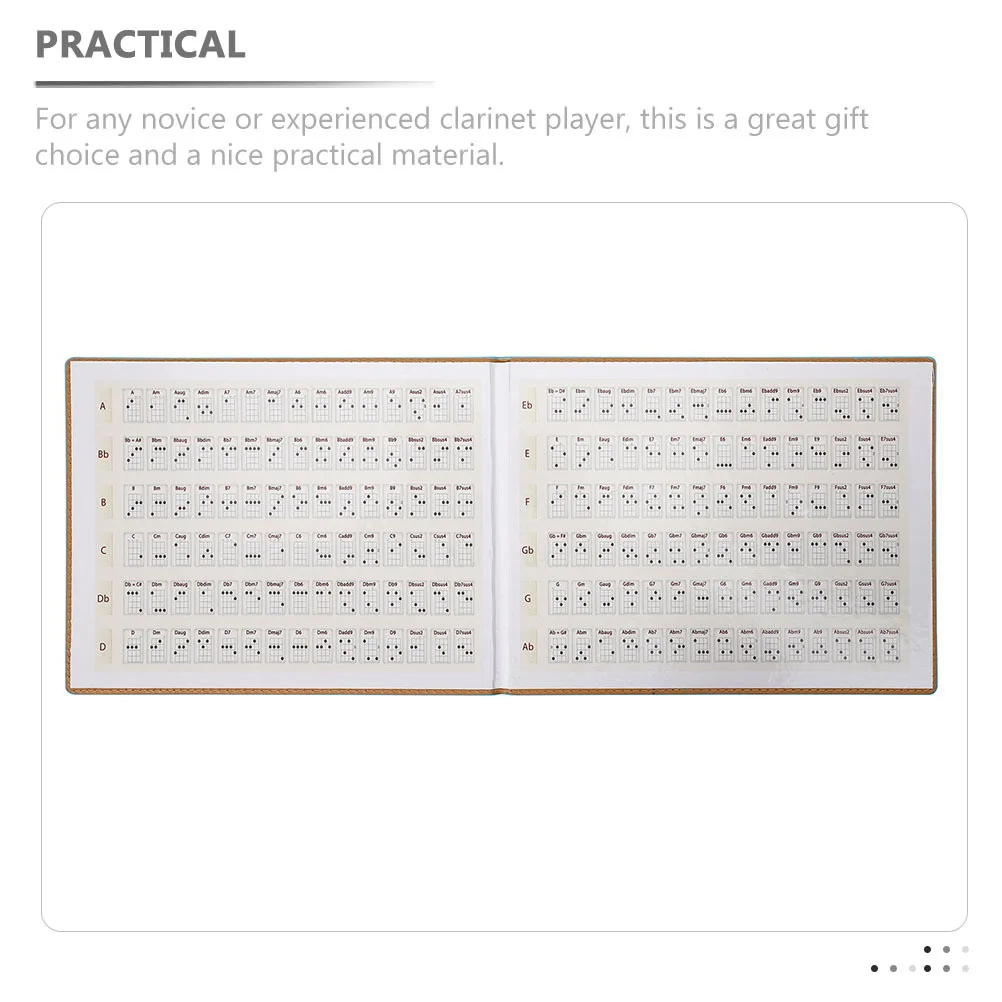 Ukulele Chord Practice Chart Clear Printing Durable PU Paper Useful Guide for Beginners Ukulele Chord Diagram Poster