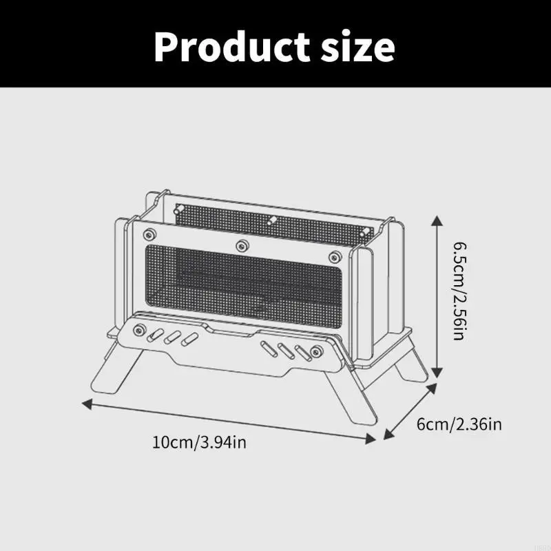 

H58D Durability Compacts Travel Incenses Stand Incenses Holder Campfires Stand