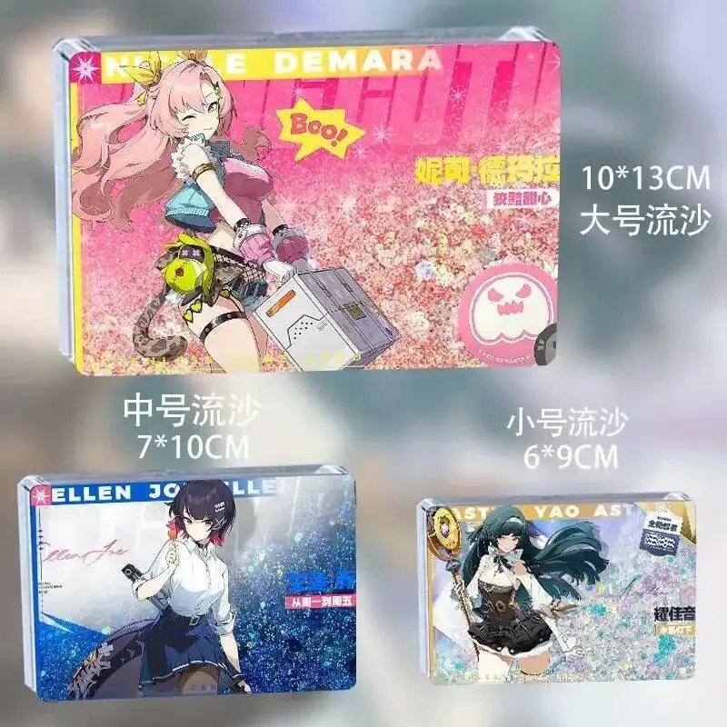 

Anime Ornament Cosplay Fans Zenless Zone Zero Ellen Joe Astra Yao Birthday Acrylic Flowing Quicksand Stand Mahjong Souvenir Gift