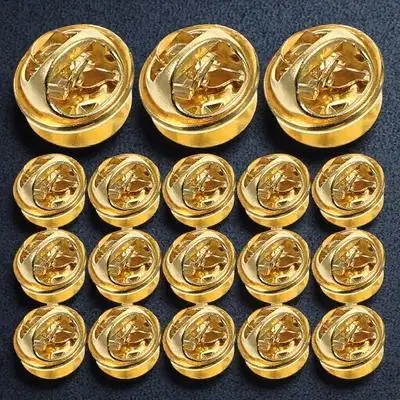 

Pin Brooch Collar Badge Locking Backs Enamel Pins Accessories Butterfly Clutch Replacement Diy Craft Jewelry Making Office