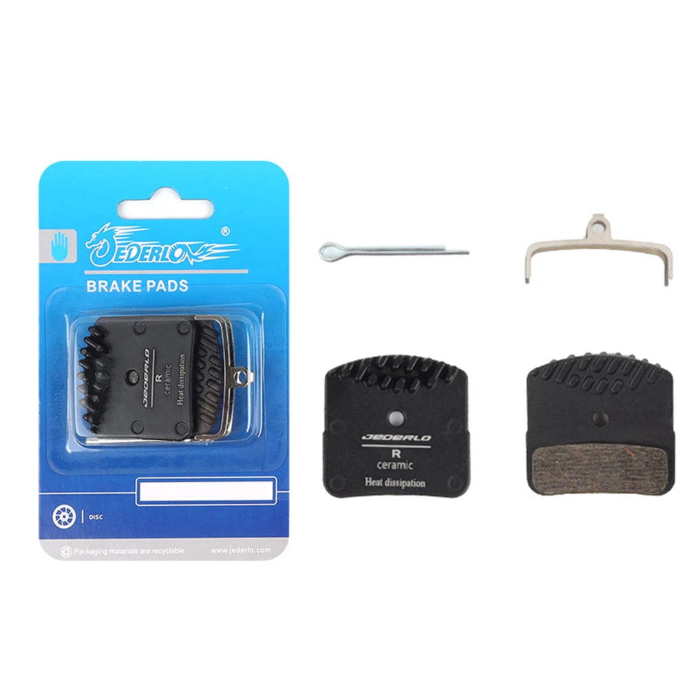 Freno de disco de bicicleta de montaña, disipación de calor para Shimano Saint Zee M820, M640, H03C, pastillas de freno de disco, piezas de accesorios de bicicleta, negro