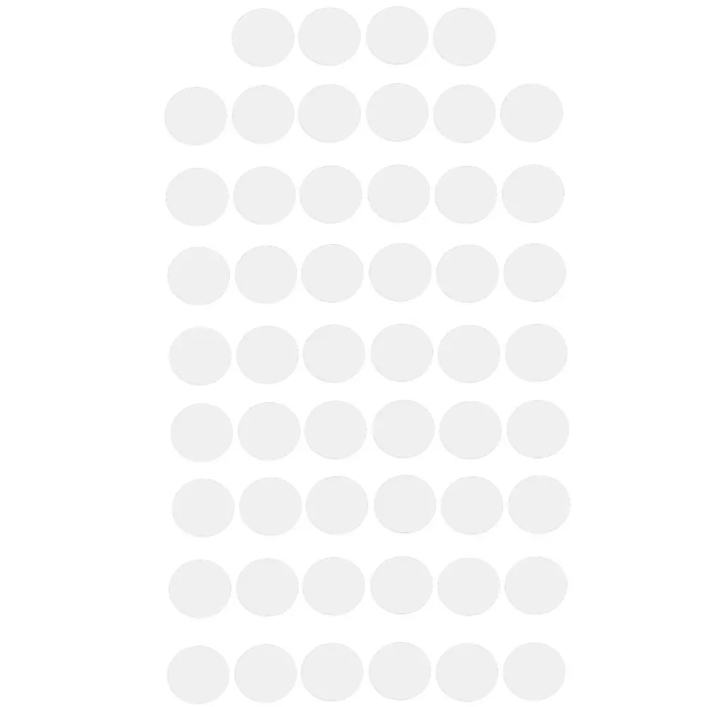 

104pcs Dot Wall Stickers Pvc Round Circle Removable Wall Art Decals Decor For Kids Room Bedroom Living Room Bathroom White