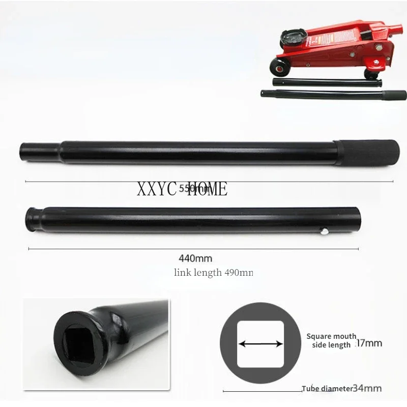 hydraulic floor jack handle replacement 2/2.5/3 Ton Long pressure rod for Horizontal jack handle bar Hand Jack Ram Manual Arm