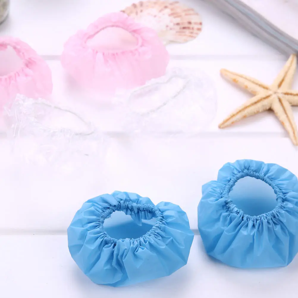 60 قطعة من إكسسوارات صبغ الشعر، أغطية أذن ناعمة وخفيفة الوزن بدون رائحة غريبة، تصميم مريح للاستخدام المنزلي في الصالونات