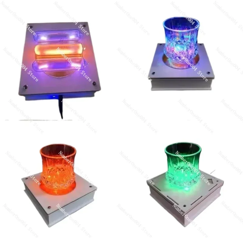 

Applicable to Coil space lighting special magic cup magic props creative lampstand technology toys