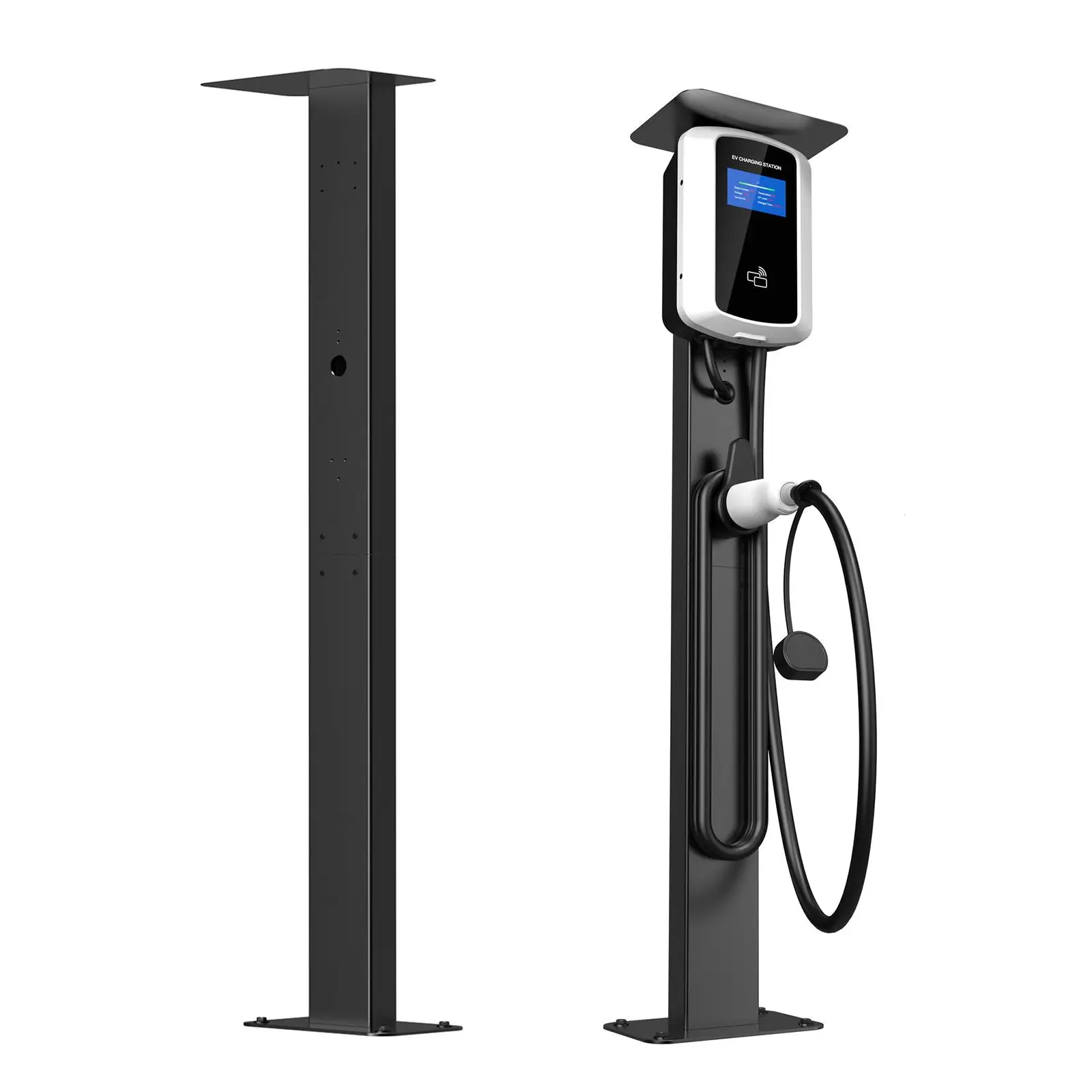 Mounted EV Charging Station Pedestal Stand for Floor EV Charging Pedestal