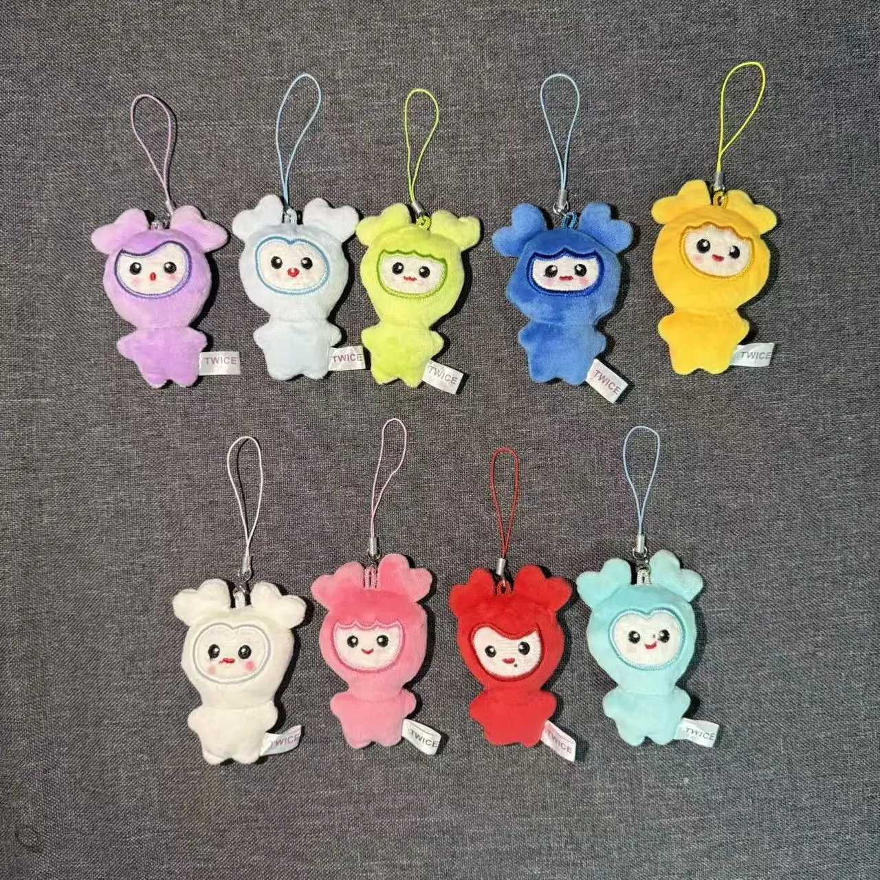 

Kpop Girl Idol Style Talking Plush Doll Keychain Press Sound Phone Charm Cute Hanging Accessories Fan Gift