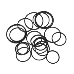 20Pcs Universal 1.5mm Cassette Tape Replacement Rubber DVD Cassette Tape Recorder Turntable Strap Belt