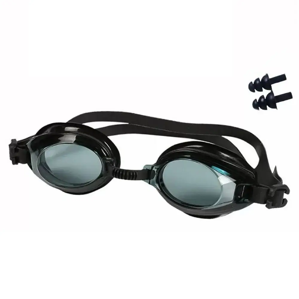 Verstellbare Schwimmbrille mit Kopfband, Weiche Silikon-Augendichtung, Weitwinkel-Unterwassersicht, Beschlagfreie Schwimmbrille mit HD-Klarglas – Detail 10