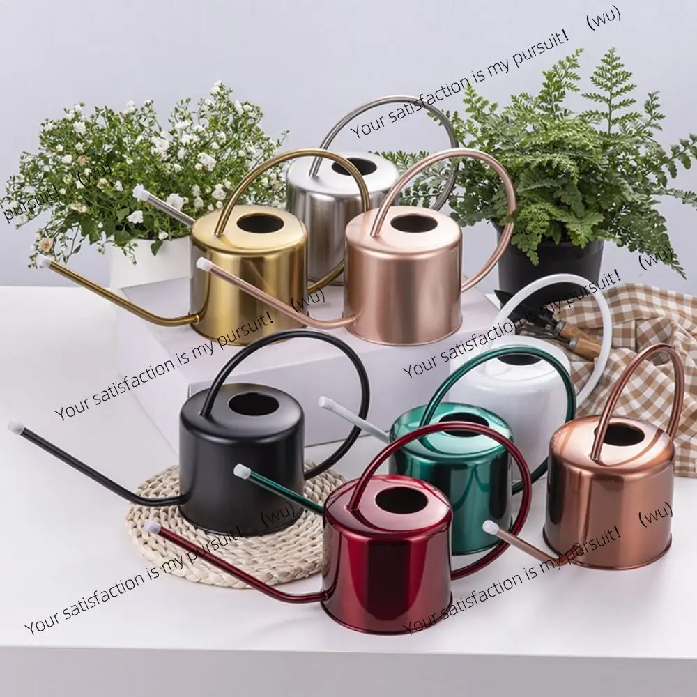 Rustproof Leakproof Watering Can Sprinkler Large Capacity Comfortable Spray Kettle Thickened Long Nozzle Watering Pot Plants