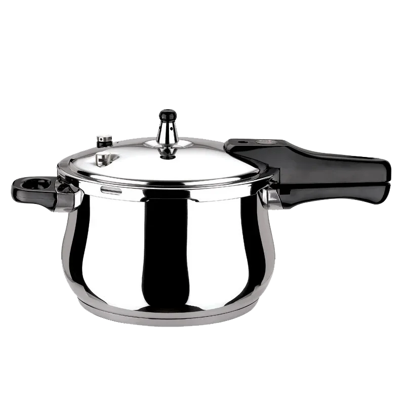 YYHCT-shape Pressure Cooker 304 /201 Metal Stainless Steel Sustainable Induction Cooker Customized Logo or SHUN FA LOGO Kitchen