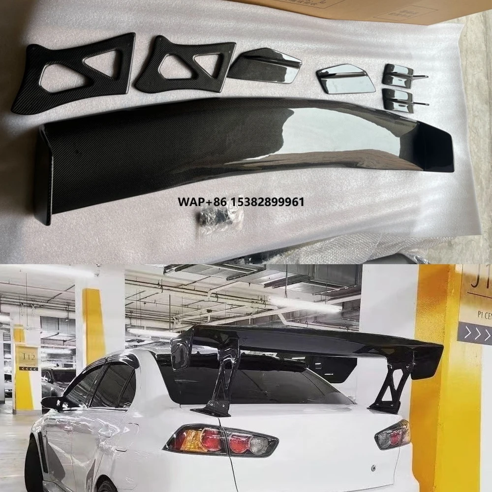 

Suitable for EVO GT Wing Tail Spoiler Lancer GT Style Wing Carbon Fiber(160MM) Tail Spoiler