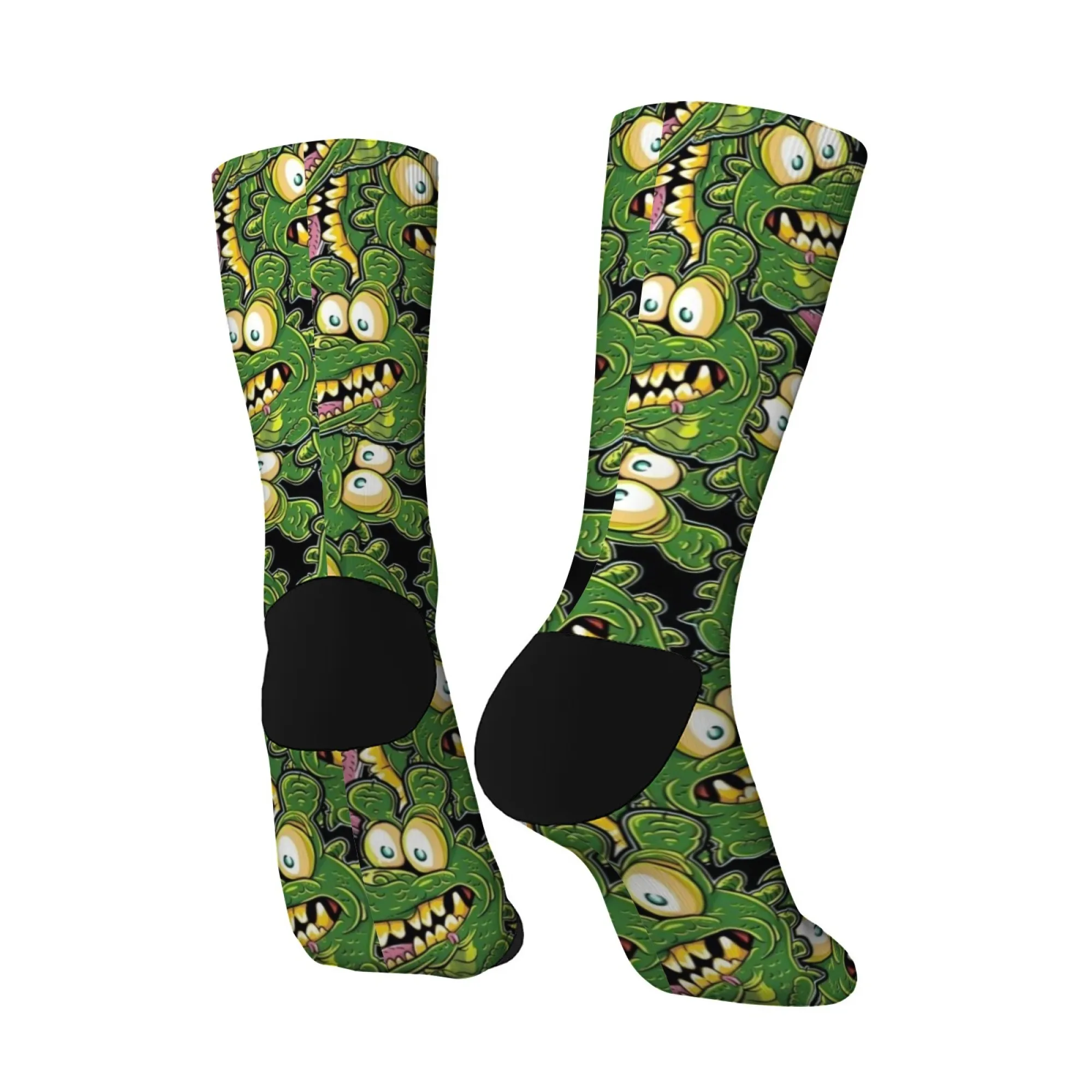 الجدة الكرتون التمساح متعة الجوارب غير رسمية Harajuku الشارع الهيب هوب الجوارب مريحة للتنفس عدم الانزلاق الرجال الجوارب هدية حفلة #4